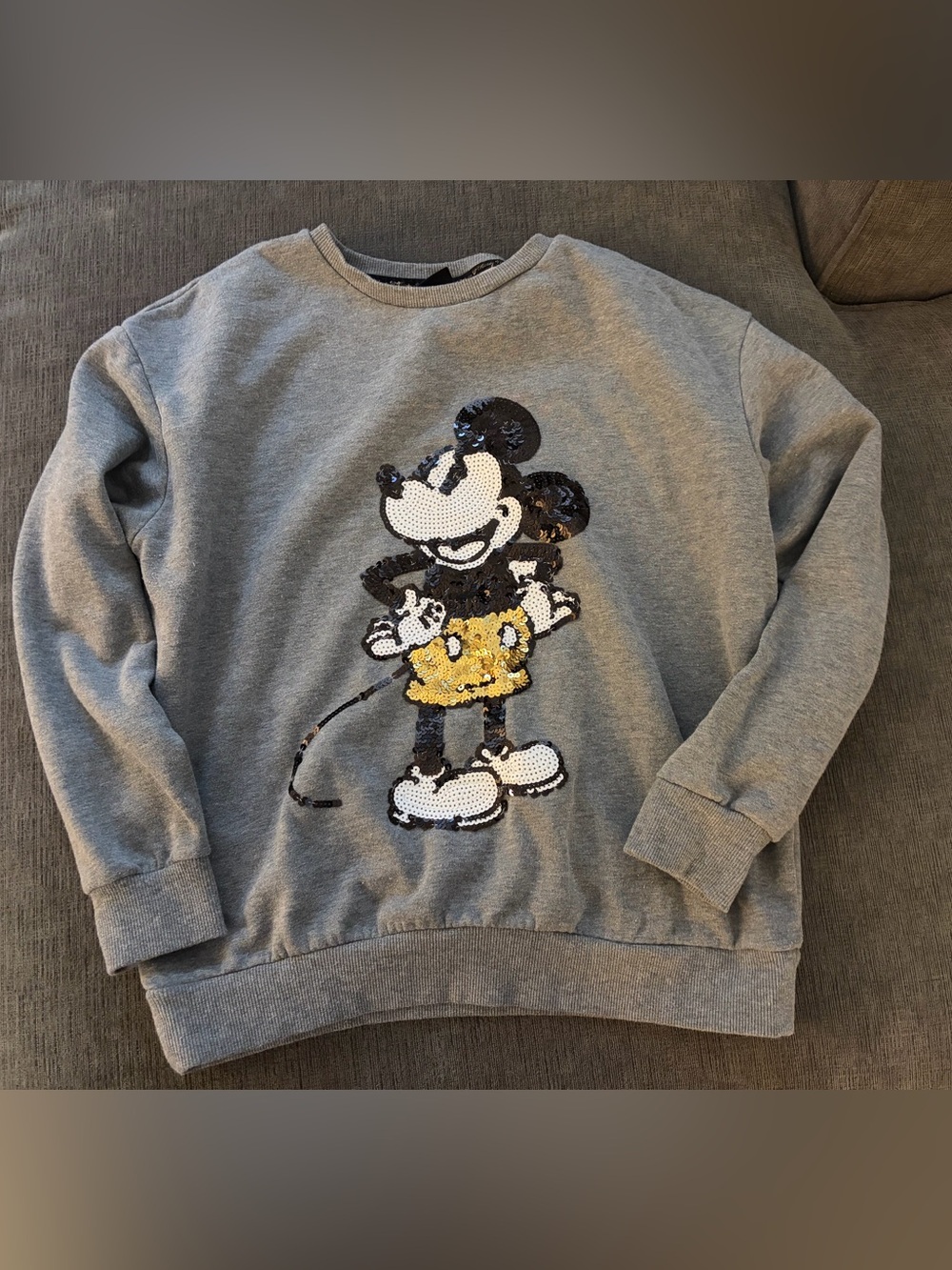 Disney Mickey Sequin Sweatshirt